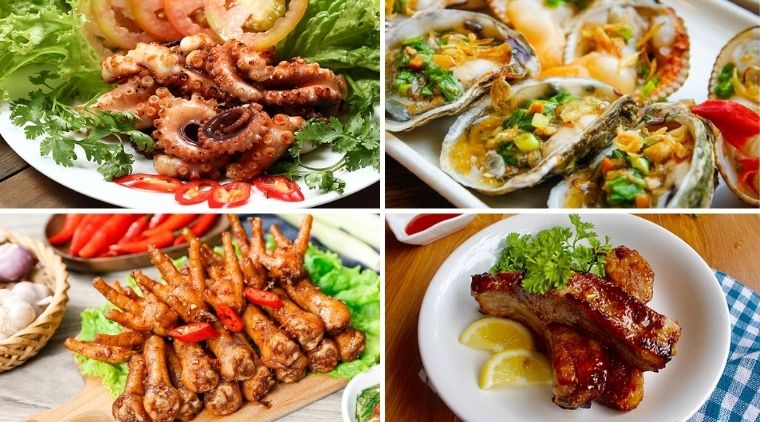 Mồi nhậu nướng